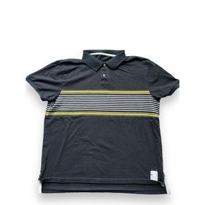 Vintage Polo Ralph Lauren Multicolor Striped Polo Shirt Rare EXG